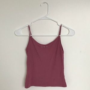 Heart pink tank top